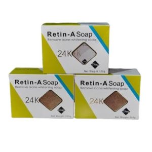 retin a remove acne whitening soap 100g