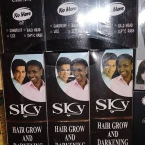 sky hair grow and darkening cream 120g