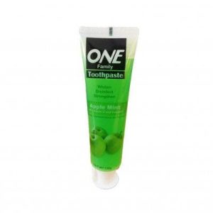 one family tooth paste apple mint 130g