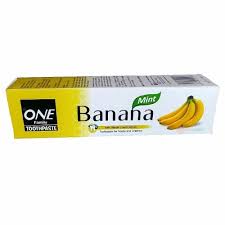 one family tooth paste banana one family tooth paste banana