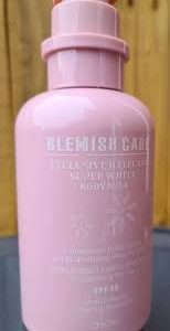blemish care exclusive half cast super white body milk lotion 350ml