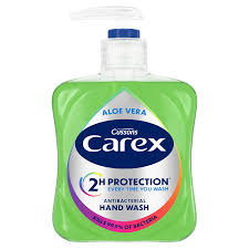 cussons carex antibacterial hand wash aloevera 250ml