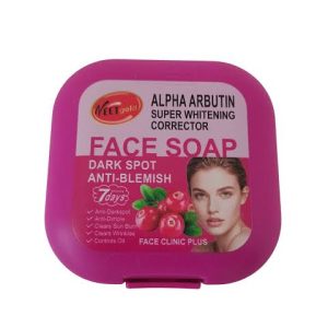 veet gold alpha arbutin face soap cup 100ml
