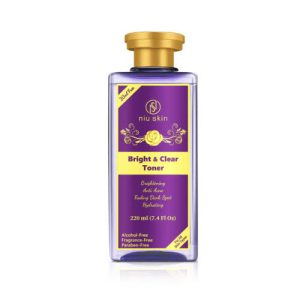 niu skin bright & clear toner 220ml