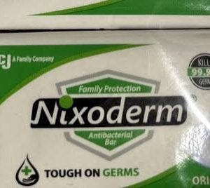 nixoderm antibacterial bar original 75g