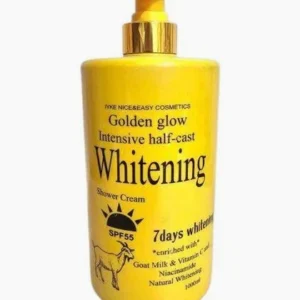 Home golden glow intensive half cast whitening shower cream 1000ml