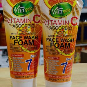 veet gold vitamin c face wash with foam 200ml