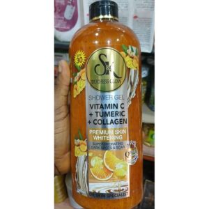 Home sk duchess glow shower gel vitamin c+ turmeric+ collagen 1000ml