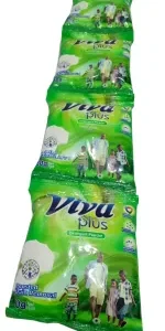 viva plus detergent powder with freshness of petals 80g