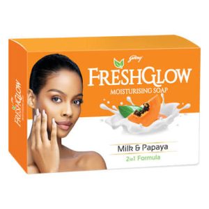 fresh glow soap milk & papaya